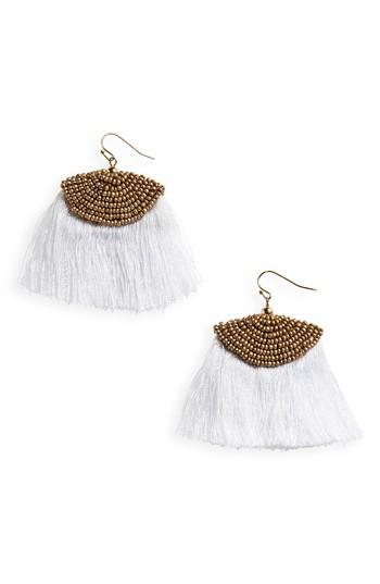 Women's New Friends Colony Fan Tassel Earrings