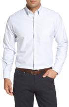 Men's Peter Millar Crown Vintage Stripe Fit Sport Shirt, Size Small - Blue