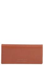 Women's Frye Harness Leather Continental Wallet - Brown