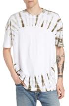Men's The Rail Tie Dye T-shirt - Black