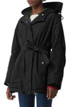 Women's Burberry Portobello Hooded Jacket - Black