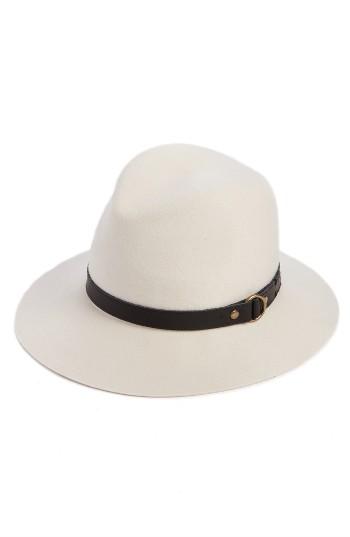 Women's Frye Addie Wool Fedora - Ivory