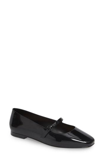 Women's Melissa Believe Mary Jane Flat M - Black