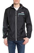 Men's Columbia Pfg Terminal Spray Performance Jacket - Black