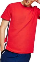 Men's Topman Taping Classic Fit T-shirt - Red