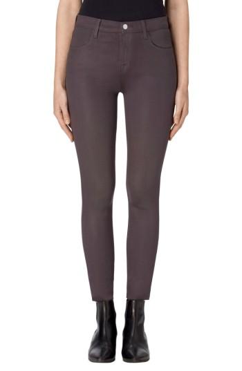 Women's J Brand Alana High Waist Crop Skinny Jeans - Pink