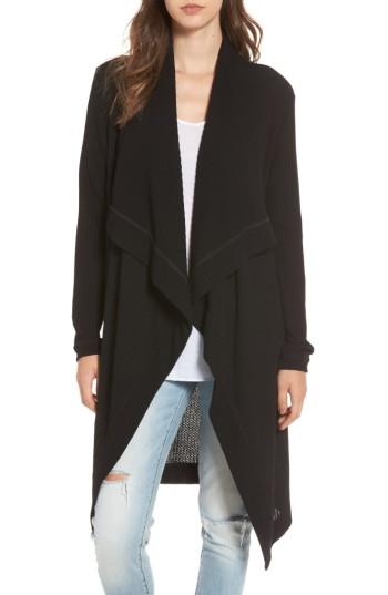Women's 4si3nna Open Front Cardigan - Black