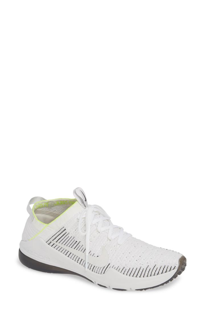 Women's Nike Air Zoom Fearless Flyknit 2 Training Sneaker .5 M - White