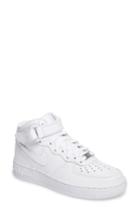 Women's Nike Air Force 1 '07 Mid Sneaker .5 M - White