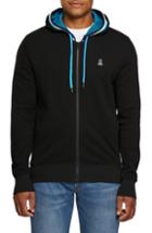 Men's Psycho Bunny Holcombe Zip Hoodie (s) - Black