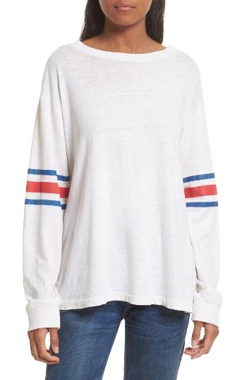 Women's Re/done Graphic Logo Tee - White