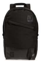 Men's Topo Designs Canvas & Leather Daypack - Black
