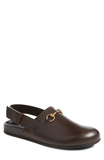 Men's Gucci Horsebit Slingback Loafer Us / 5uk - Brown