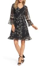 Women's Taylor Dresses Floral Chiffon Shift Dress