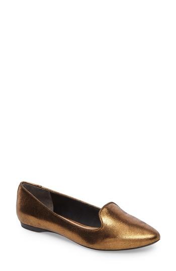 Women's Donna Karan Flat M - Metallic