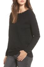 Women's Dreamers By Debut Studded Sweater - Black