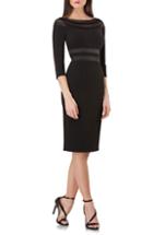 Women's Js Collections Metallic Floral Dress