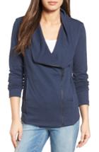 Petite Women's Caslon Stella Knit Jacket P - Blue