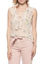 Women's Paige Danae Flutter Silk Top - Pink