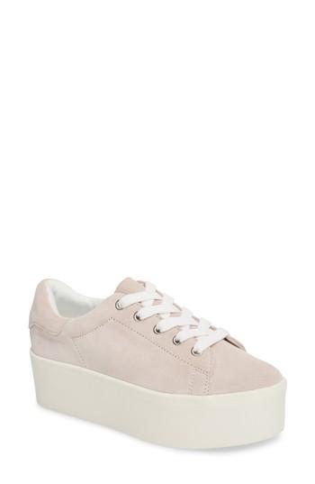 Women's Steve Madden Palmer Sneaker .5 M - Pink