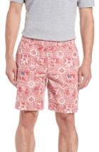 Men's Reyn Spooner Summer Commemorative Classic Fit Print Shorts - Red