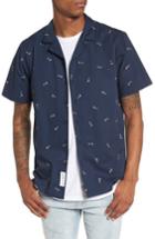 Men's Native Youth Toucan Shirt - Blue