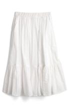 Women's J.crew Baluster Clip Dot Skirt - White