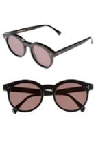 Women's Wildfox Harper Zero 53mm Round Keyhole Sunglasses -
