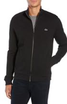 Men's Lacoste Regular Fit Full Zip Sweatshirt (s) - Black
