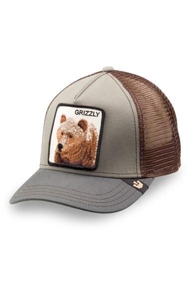 Men's Goorin Brothers 'animal Farm - Grizz' Mesh Trucker Hat - Green