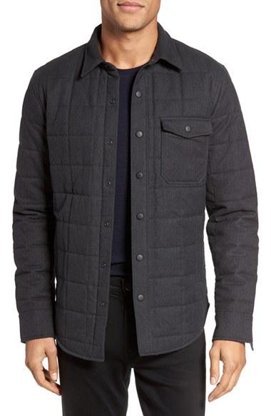 Men's Bonobos Slim Fit Quilted Shirt Jacket
