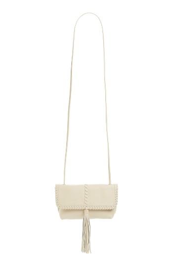 Hobo Bramble Leather Crossbody Bag - Beige