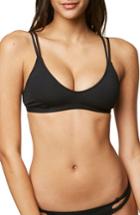 Women's O'neill Salt Water Solids Bikini Top - Black