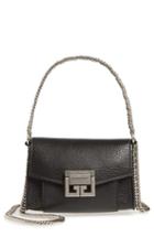 Givenchy Nano Gv3 Leather Crossbody Bag - Black