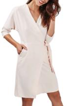 Women's Topshop Dolman Sleeve Wrap Dress