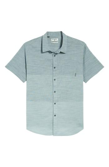 Men's Billabong Faderade Short Sleeve Shirt - Blue