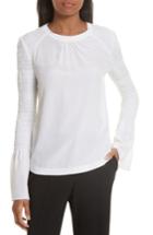 Women's A.l.c. Sidra Silk Top - White
