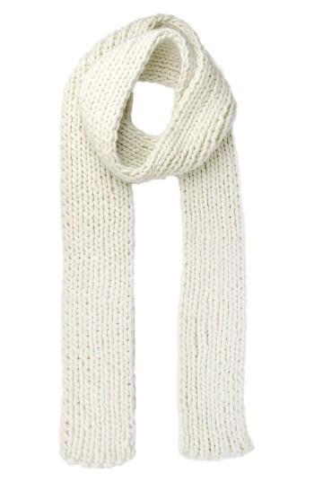 Women's Michael Stars Chunky Knit Skinny Scarf