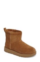 Women's Ugg Classic Mini Waterproof Boot M - Brown