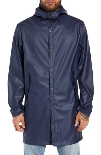 Men's Herschel Supply Co. Waterproof Fishtail Rain Parka - Blue