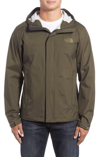 Men's The North Face Venture Ii Raincoat, Size - Green