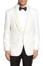 Men's Hickey Freeman Beacon Classic Fit Wool Dinner Jacket R - White