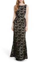 Women's Alice + Olivia Jae Peplum Open Back Dress