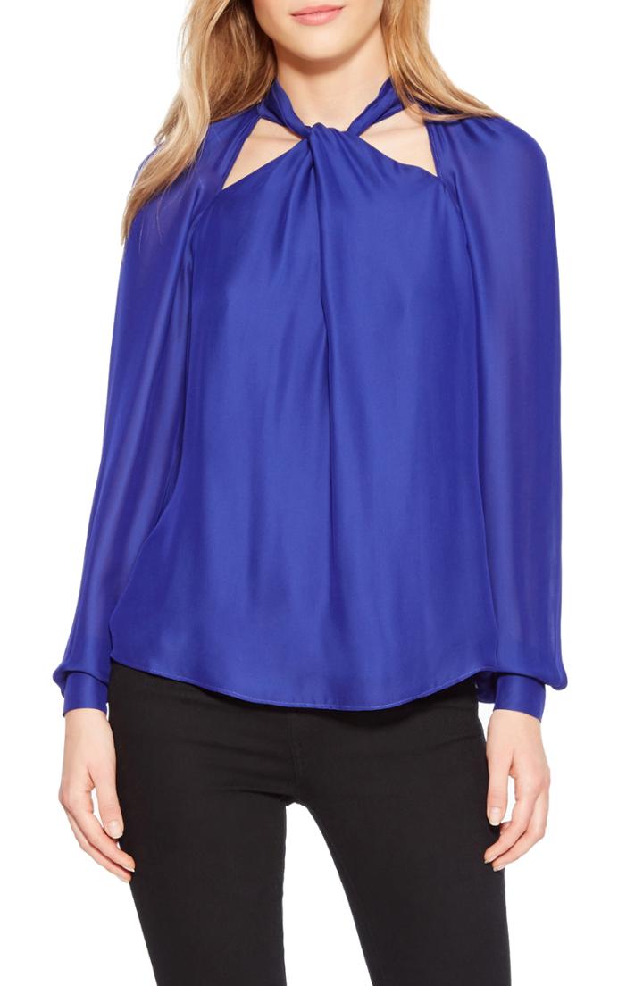 Women's Parker Battista Blouse, Size - Blue
