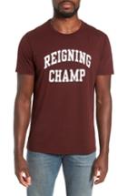 Men's Reigning Champ Ivy League Logo T-shirt - Burgundy