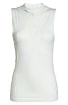 Women's Climawear Velocity Sleeveless Hoodie - White