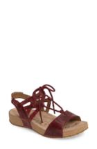 Women's Josef Seibel Tonga 41 Sandal -7.5us / 38eu - Red
