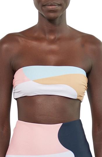 Women's Mara Hoffman Abigail Bandeau Bikini Top - Beige