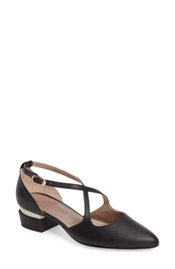 Women's Agl Split Heel D'orsay Pump Us / 37eu - Black