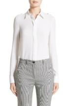 Women's Michael Kors Silk Georgette Epaulet Shirt
